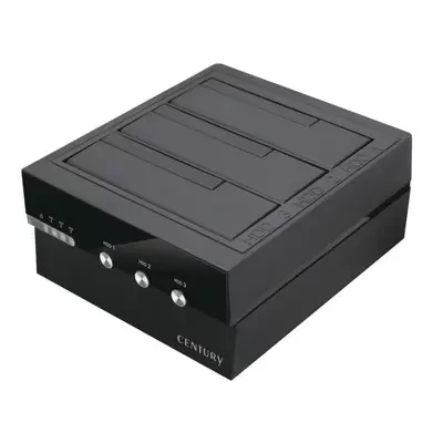 センチュリー 裸族のお立ち台 3Bay Independent Switch USB3.1 Gen2 CROS3U31CIS [黒]
