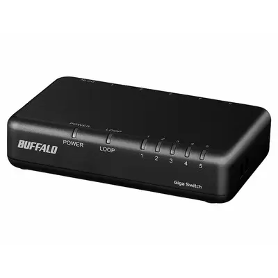 バッファロー LSW6-GT-5EPL/NBK [ブラック]