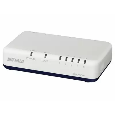 バッファロー LSW6-GT-5EPL/NWH [ホワイト]