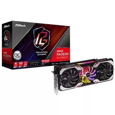 ASRock Radeon RX 6900 XT Phantom Gaming D 16G OC [PCIExp 16GB]
