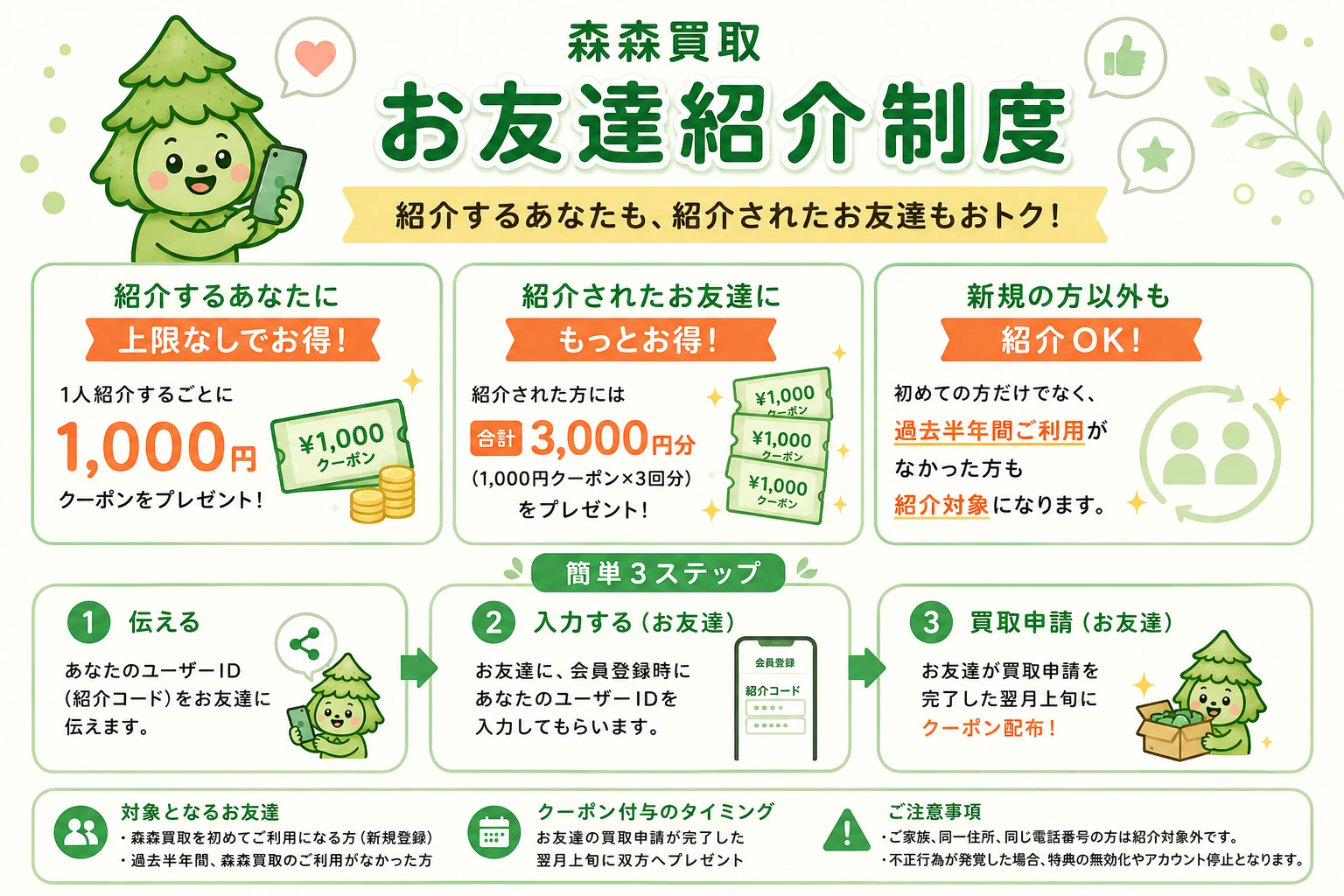お友達紹介キャンペーン